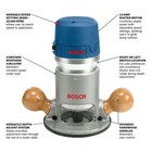 Bosch Factory-certified Refurbished 2hp 120v Corded Router