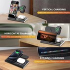 3-in-1 Wireless Charging Station For Iphone   Apple Watch Fast Charge Black