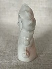 Vintage Pink Mama Mother Pig   Piglet Figurine Porcelain Miniature Japan Kitsch