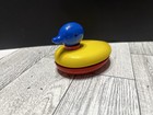 Vintage Ambi Toy Duck Nesting Baby Bath Toy Primary Colors
