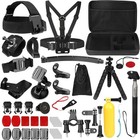 Action Cameras Accessory Kit  50-in-1 Sports Camera Accessory Kit Compatible    