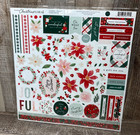 Carta Bella Paper Christmas Flora Collection Kit Peaceful 12x12 Scrapbook New