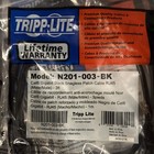 New Lot Of 10 Tripplite N201-003-bk 3ft Black Cat6 Snagless Patch Cable Free S h