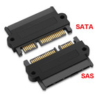 5-10x Sas To Sata 22 Pin Male Converter Hdd Hard Disk Adapter Sff-8482