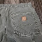 Carhartt Pants Men s 32x32 Moss Green Carpenter Dungaree Fit Canvas Duck B11 Mos