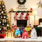 Christmas Gift Bags With Gift Tags  30 Holiday Wrapping Bags   30 Gift Card Tags