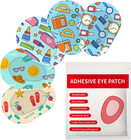 90pcs Kids Adhesive Eye Patches Cute Design Breathable Light Blocking Adhesiv   