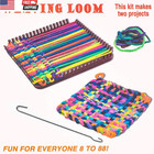 Retro Crafting Box Kits  2 Pack Weaving Loom Crafts 