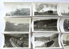 C  1940s Baltimore   Ohio Railroad Steam Engine Snapshot Photo Lot Of 20