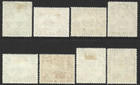 Antigua 1938-51 Kgvi Part Set 1 2d To 1s Values Sg 98 105 Mint  hinged  Cat   25