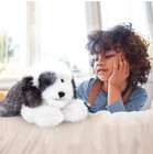 Fao Schwarz 22  Adopt-a-pets Sheepadoodle Brand New From Fao Store White   Gray