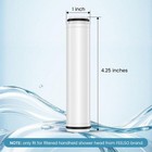 6 Pack Replacement Filters For Handheld Shower Head - Water Softener Shower