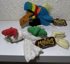 Meanies Series 2 Chicken Ser  1 Toucan Pox Nwt Vintage Plush 1998 Collectible