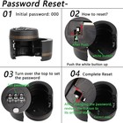 Soda Bottle Lock Cap Bottle Cap Lock Wine Bottle Lock Combination Password Lock