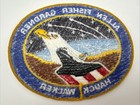 Nasa Space Shuttle Discovery Sts-51a Mission Crew Embroidered Patch 5 x4  Vtg 84