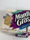 Vintage Mardi Gras Napkins 90 s 120ct Cottage Country Vegetables Cornucopia