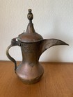 Antique Copper Hand Crafted Decorative Dallah Coffee Pot Middle East