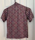 Kerrits Girls Medium Short Sleeve Shirt  Horseback Riding 1 4 Zip Multi Color