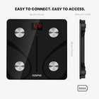 Digital Body Weight Bathroom Scale W  Step-on Technology Battery Powered 400lbs