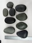 9 Pcs  Hot Stone Massage Set 6 Lg Massage Stones   3 Small Body   Foot Massage