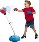 Punching Bag For Kids  Reflex Boxing Set With Stand - Includes Boxing Gloves    