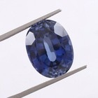 18x14 Mm Aaa Natural Flawless Ceylon Blue Sapphire Oval Loose Gemstone Cut