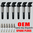 6x Ignition Coil   6 Spark Plug For Bmw 325i 328i 330i 530i X3 X5 X6 Uf515 Uf522