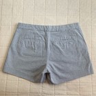 Banana Republic Grey Navy Sailor Mid-rise Chino Shorts Size 4