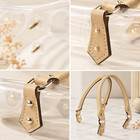 2pcs Leather Purse Handles 40cm Replacement Tote Bag Strap Diy Shoulder Bag