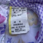 Vintage Baby Togs Toddler Girl Size 2t Floral Party Dress