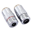  M26 95mm Visible Lwd M Plan Apo Metallurgical Microscope Objective Lens 2x-100x