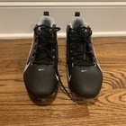 Nike Alpha Menace 4 Varsity Black White Football Cleats Men   s Size 13 Fn0027-001