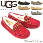 Nwtauthentic Ugg Australia Dakota 5612jtrd Red Suede Unisex Moccasin Slipper 120