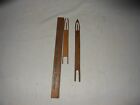 2 - Antique Net Needles  Wooden