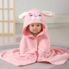 Hooded Baby Towels Absorbent Cartoon Bath Towels Soft Baby Stuff Towel Blanket 
