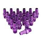 Milton   Colorfit   Highflowpro   Plugs  v-style  Purple  box Of 20 