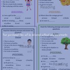 Reading Worksheets For Kids     Fun   Easy Comprehension Practice