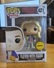N m Funko Pop  Television Stranger Things  421 Eleven With Eggos Chase Vaulted