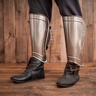 18 Gauge Steel Leg Guard Knight Costume Sca Larp Set Medieval Greaves Armor