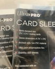 2 500 Ultra Pro Sports Card Sleeves  5 Packs Of 500  2500 Soft Sleeves