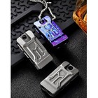 Titanium Alloy Dual Tube Whistle Edc Survival Tool High Decibel Outdoor Gear