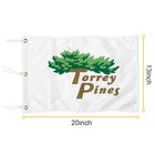 Torrey Pines Golf Pin Pga Flag Practic Putting Green Golf Flag For Backyard Gard
