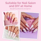 3-piece Acrylic Nail Brush Set - Sizes 8 10 14  Professional Nail Art Tool For A