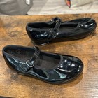 American Ballet Theatre Little Girl Tap Shoes Black Mary Jane Buckle Size 8 5