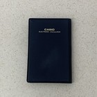 Vintage Casio Calculator Sl-801 Solar Power With Case Made In Japan