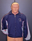 New  Warrior-one Mens Track Suit - Blue Gray   Red - Mixed Martial Arts Ufc Bjj