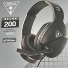 Turtle Beach Recon 200 Wired Gaming Headset Xbox One Ps5 Ps4 Switch Carbon Black