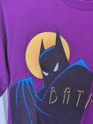 Vintage 1994 Batman Animated Series Dc Comics Signal Btas Purple T Shirt L 90s