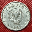 Albania 1964 Aluminum 10 Qindarka  Km  40