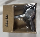 Ikea S  gen Chrome Double Robe Hook Wall Mount 400 755 69